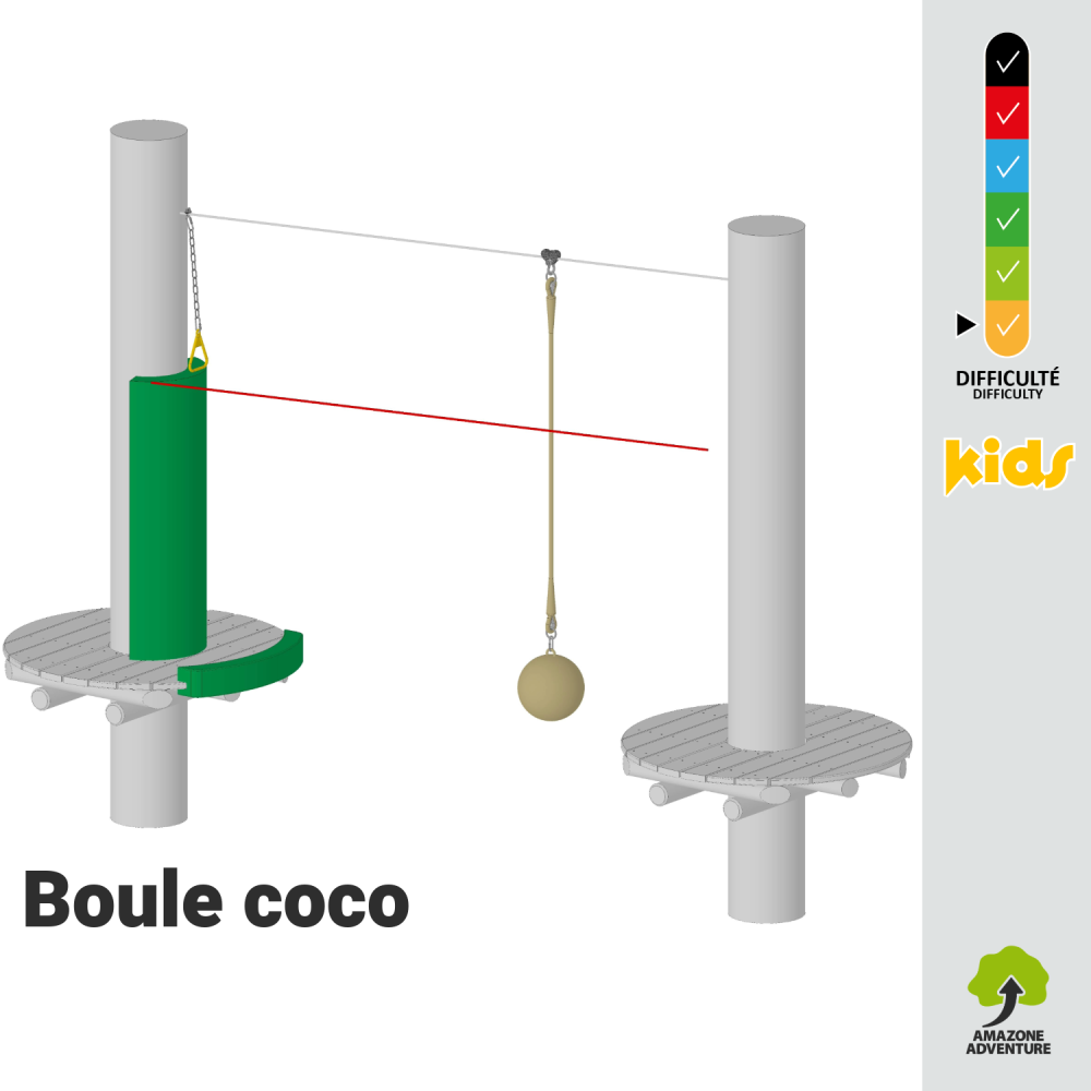 Boule coco