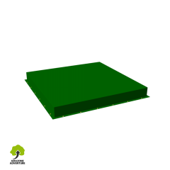 Toile usure pour matelas de réception [300 x 300 cm] Vert